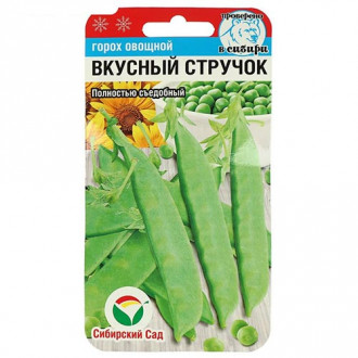 Горох Вкусный стручок, семена изображение 1