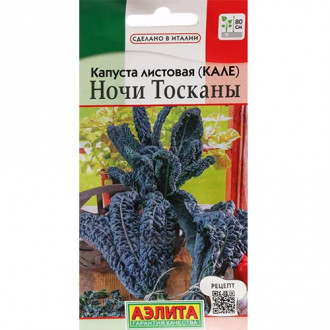 Капуста листовая (кале) Ночи Тосканы Аэлита изображение 4
