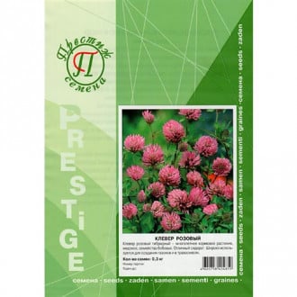 Клевер розовый (сидерат), семена изображение 1