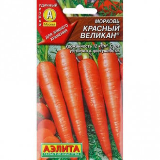 Морковь Красный великан Аэлита изображение 6
