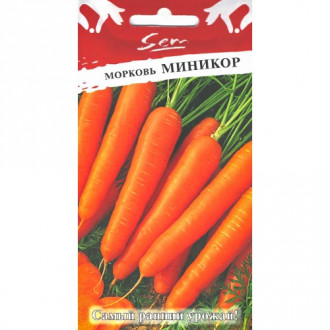 Морковь Миникор, семена изображение 3