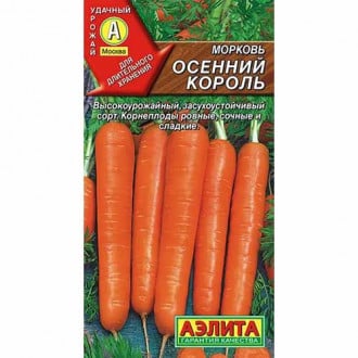 Морковь Осенний король Аелита изображение 4