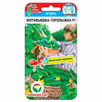 Огурец Муравьишка-торопыжка Сибирский сад изображение 6