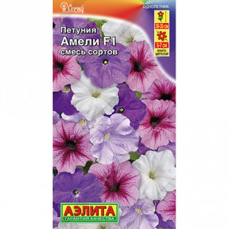Петуния многоцветковая Амели F1, смесь окрасок Аэлита изображение 4