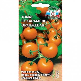 Томат черри Карамель оранжевая F1, семена изображение 3