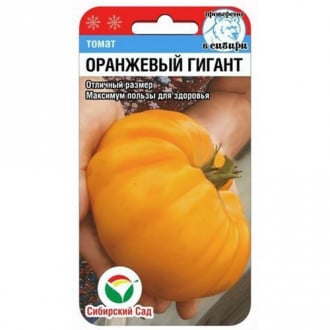 Томат Оранжевый гигант Сибирский Сад изображение 2